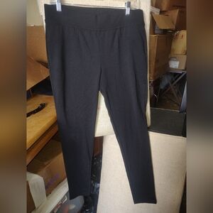 Simply Vera Vera Wang Black Stretch Leggings